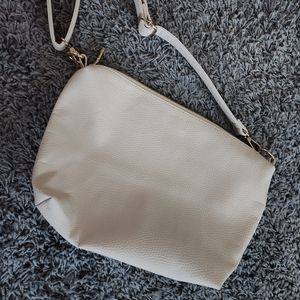 BCBG Cream White Crossbody